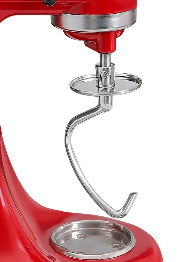 KINGEAGLE Stainless Steel Dough Hook for KitchenAid 4.5-5 Quart Tilt-Head Stand Mixers, Dishwasher Safe Metal Kneading Bread Hook Attachment for Kitchen Aid - Image 1